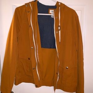 Forever 21 Orange Cargo Jacket